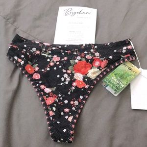 Bydee Australia High Waisted Thong Bikini Bottom